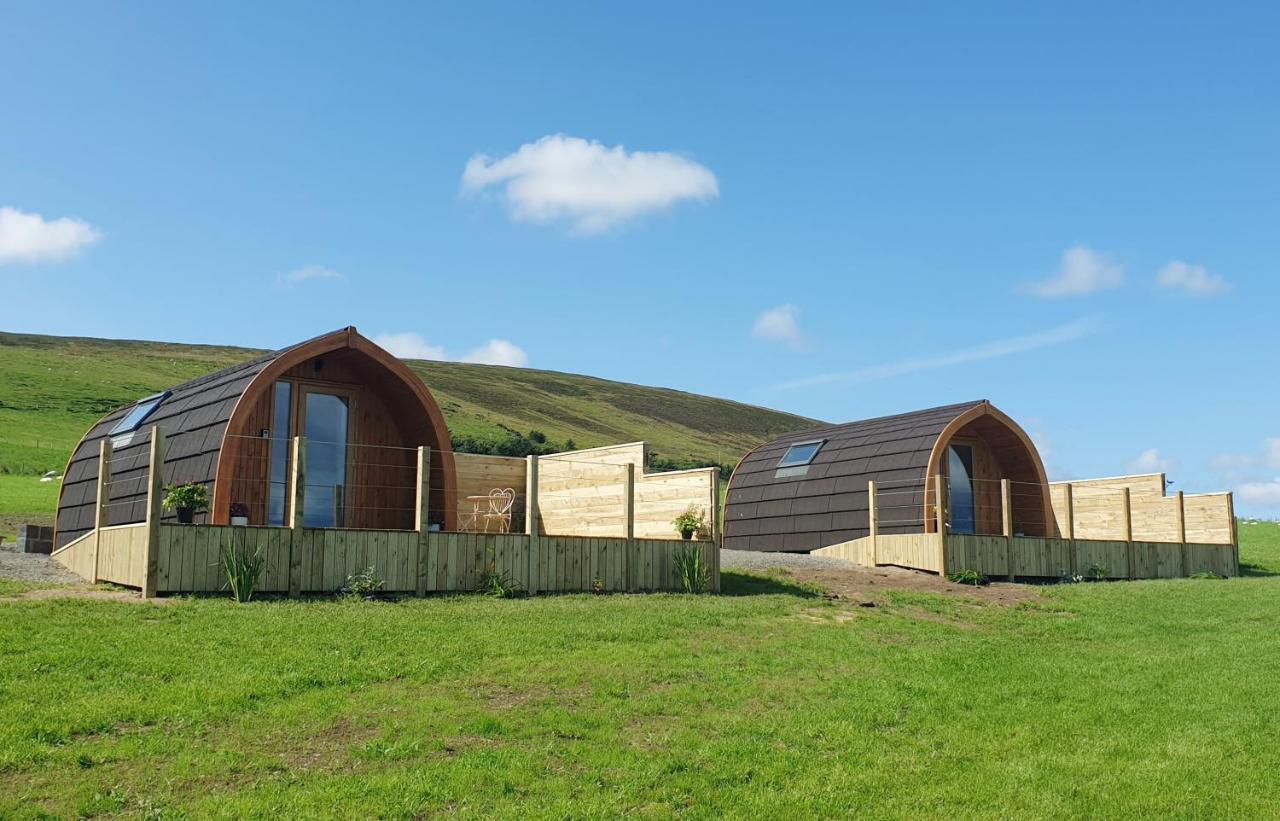 Lilly'S Lodges Orkney Hedgehog Lodge Finstown Extérieur photo