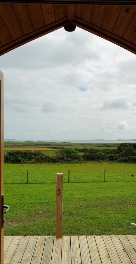 Lilly'S Lodges Orkney Hedgehog Lodge Finstown Extérieur photo
