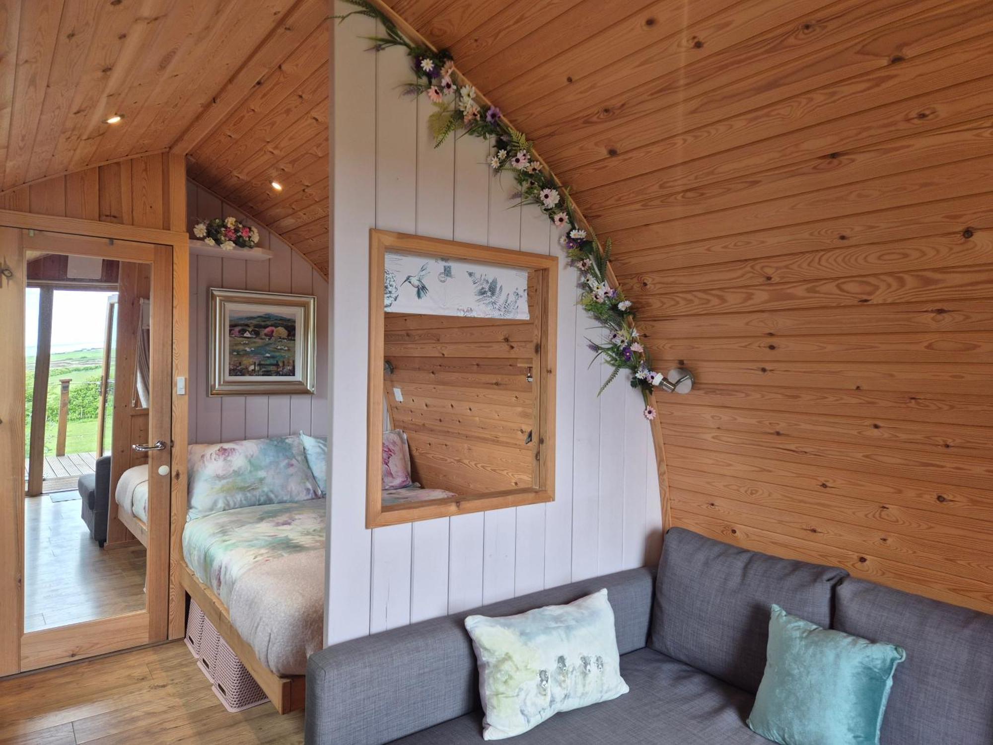 Lilly'S Lodges Orkney Hedgehog Lodge Finstown Extérieur photo